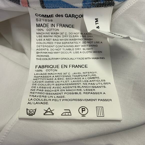 M Star Wars White Multi Color Print Cotton Long Sleeve Shirt - Picture 6 of 6